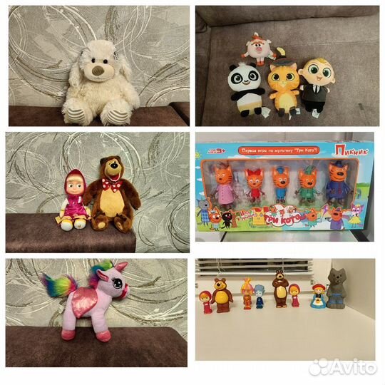Игрушки из мультфильмов