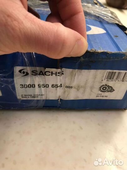 Комплект сцепления sachs для фольксваген поло