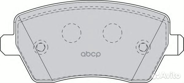 Колодки торм.дисковые перед. Micra (03) fdb161