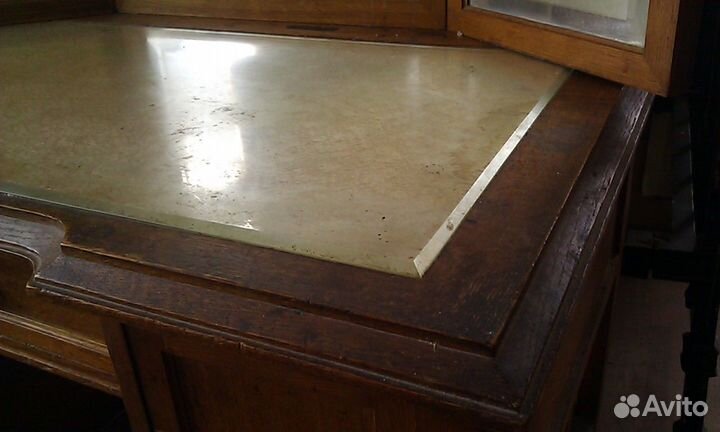 Старинный трюмо трельяж, дуб. Антиквариат