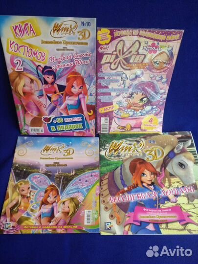 Журналы Winx Человек-Паук и другие