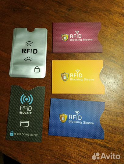 Защитные чехлы для банковских карт