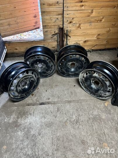 Диски стальные R15 Skoda Volkswagen VAG