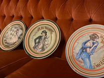 Интерьерные тарелки с ручной росписью на заказ