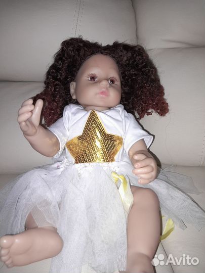 Кукла реборн силиконовая девочка