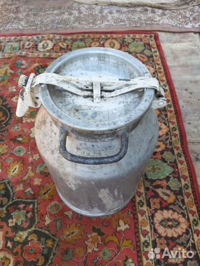 Фляга молочная, алюминиевая 40 л