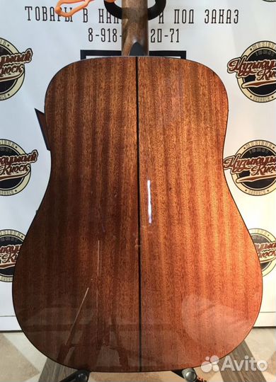 Акустическая гитара Sigma DM-1, с топом из массива
