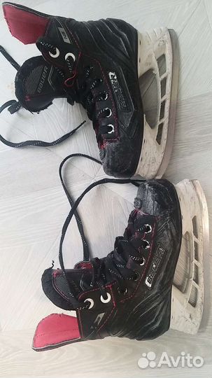Хоккейные коньки bauer 29р