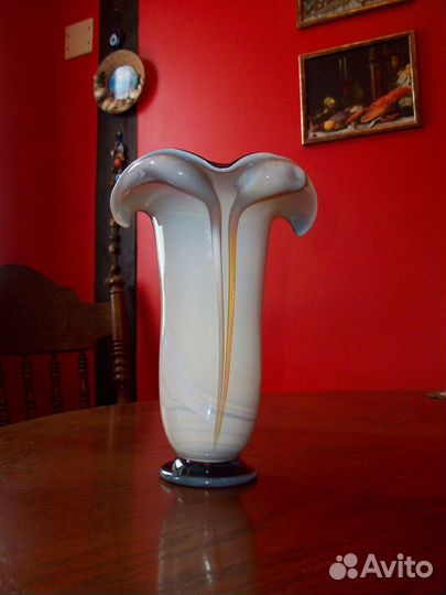 Ваза Цветное стекло многослойное 