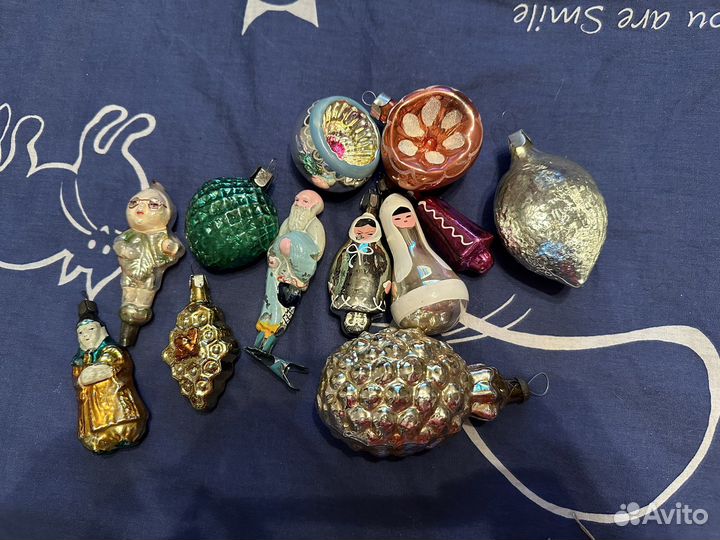 Елочные игрушки СССР