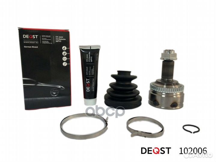 ШРУС ssangyong actyon II 01,11-, 2 102006 deqst