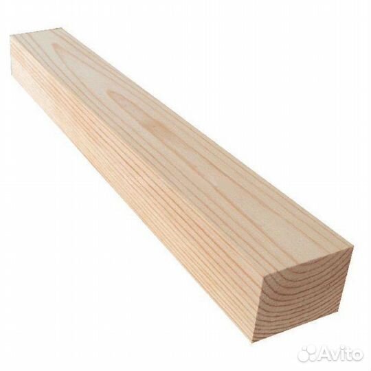Брусок сухой строганный хвоя сорт ав