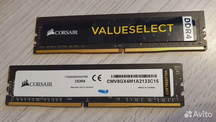 Оперативная память ddr4 16g corsair