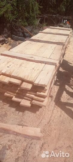 Доска обрезная сосна