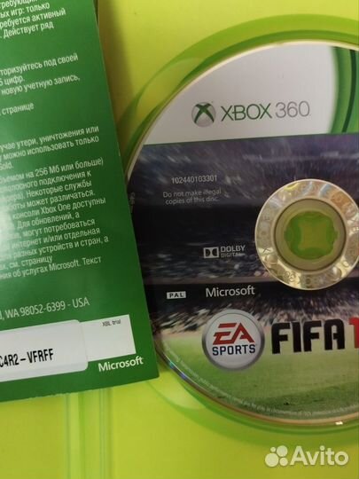 Игры для xbox 360 fifa 16 лицензия