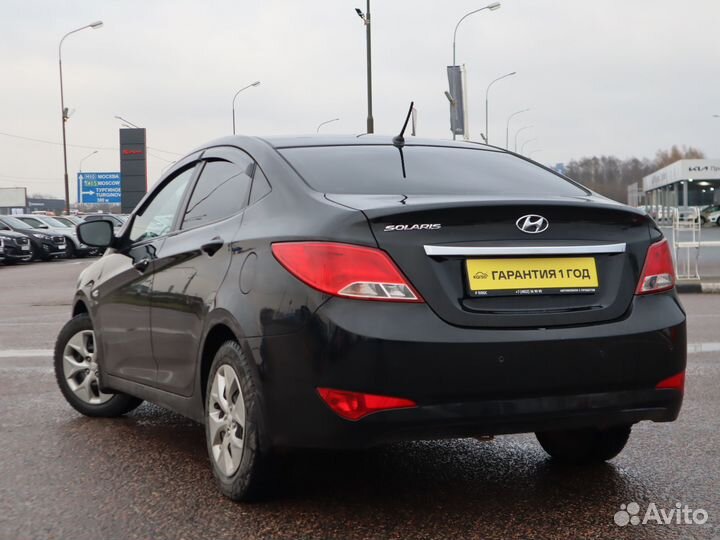 Hyundai Solaris 1.6 МТ, 2016, 64 983 км