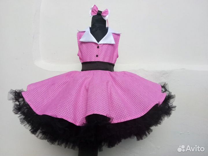 Платье в стиле стиляги