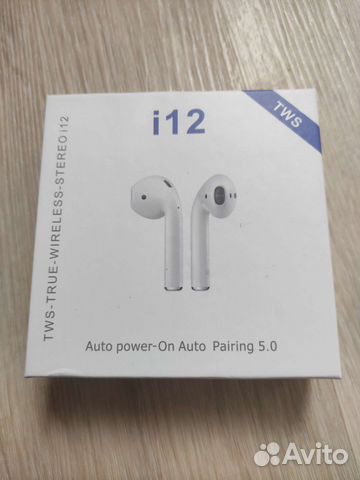 Беспроводные наушники i12