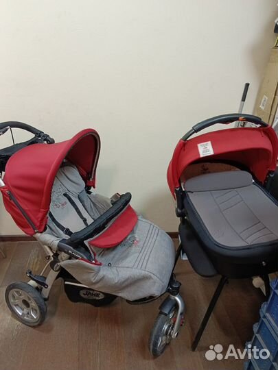 Коляска 2в1Jane+стульчик для кормления