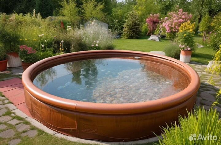 Бассейн стеклопластиковый