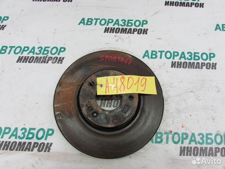Диск тормозной передний для Kia Sportage 3 2010-2