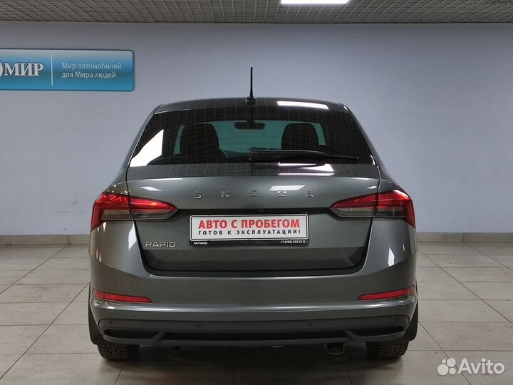 Skoda Rapid 1.6 AT, 2020, 184 169 км