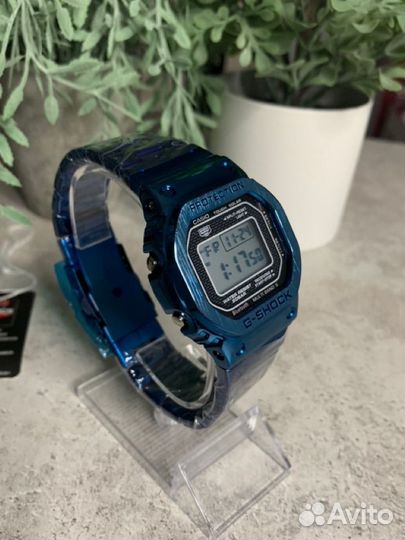 Часы Casio G-Shock ретро (синие )