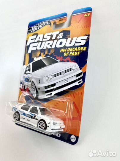 Моделька Hot Wheels Спецсерия Volkswagen Jetta MK3