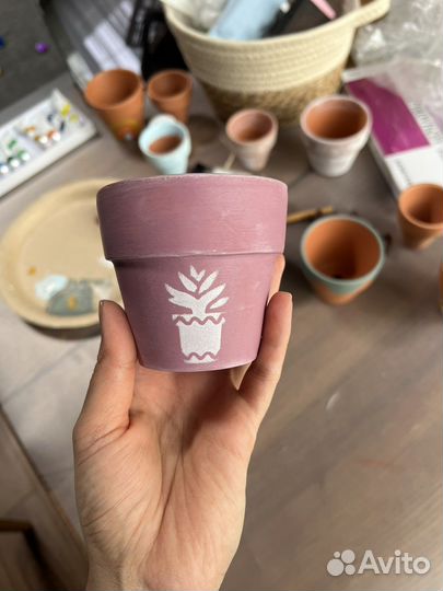 Горшки для кактусов и суккулентов керамика