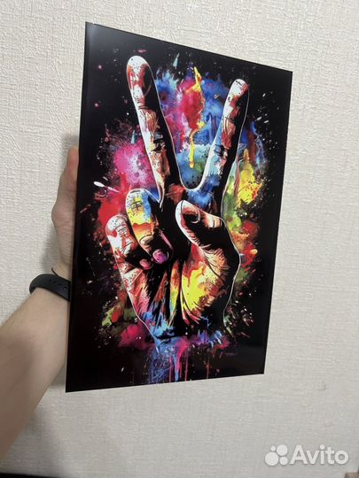 Картины на метале