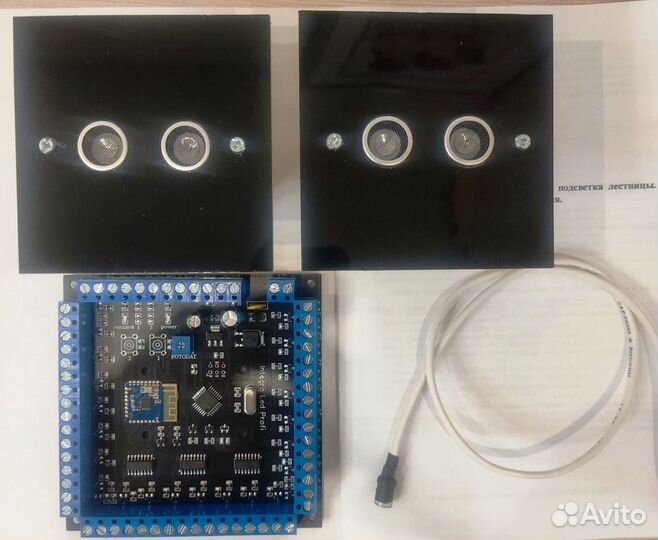 Автоматическая светодиодная подсветка лестницы