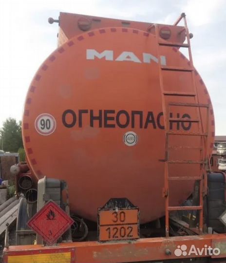 Полуприцеп бензовоз Serin SSBT 40000л, 2013