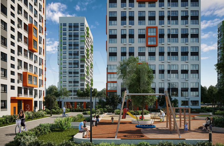 1-к. квартира, 34,8 м², 15/18 эт.