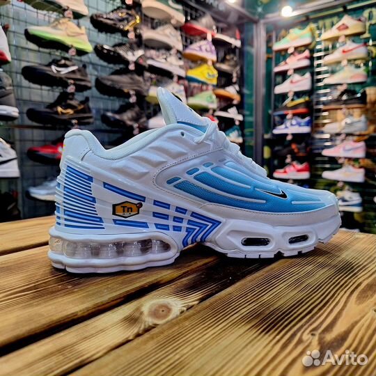 Кроссовки Nike Air Max Plus 3 White Aquamarine