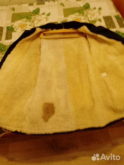Полушубок крытый