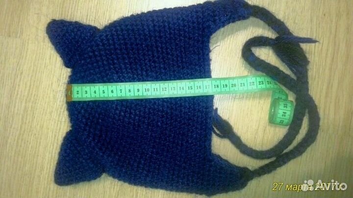 Зимняя шапочка ручная вязка