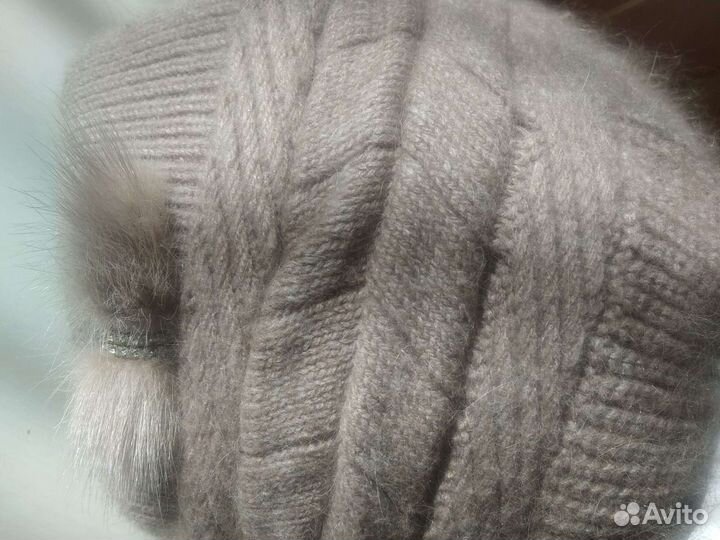 Шапка ангорка