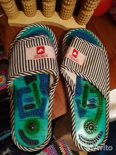 Массажные тапочки 40р