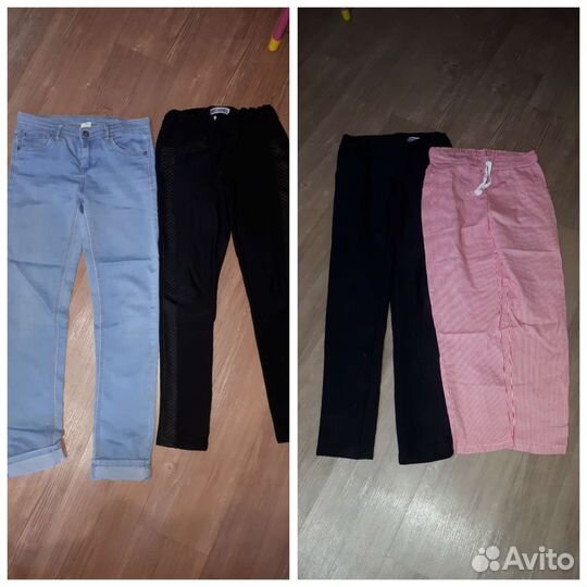 Большой пакет одежды на девочку