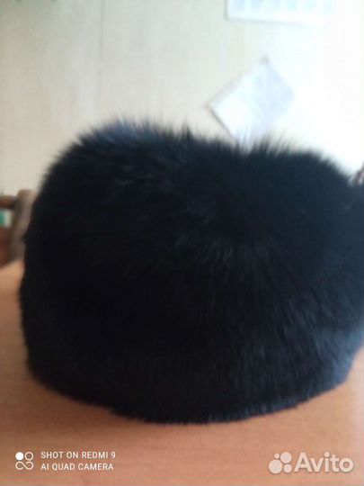 Шапка женская песец