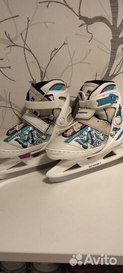 Коньки детские раздвижные 31-35