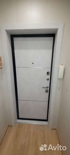 Монтаж откосов на входные двери