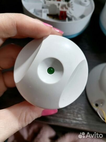 Пожарные датчики, оповещатель зву/свет