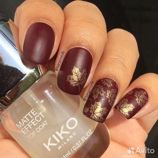 Kiko milano matte effect top coat