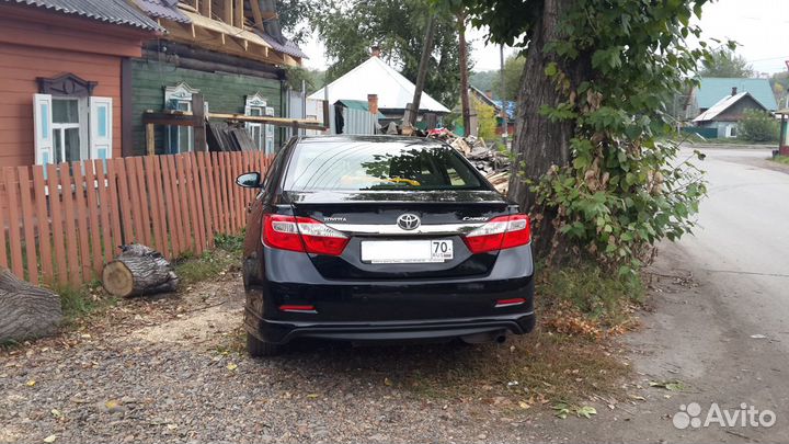 Аэродинамическая юбка Camry 50 (обвес,4элемента)