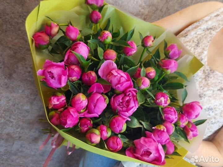 Пионы Доставка цветов букеты