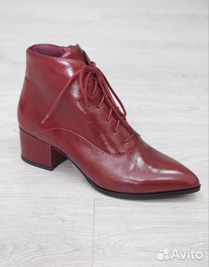 Ботильоны натуральная кожа
