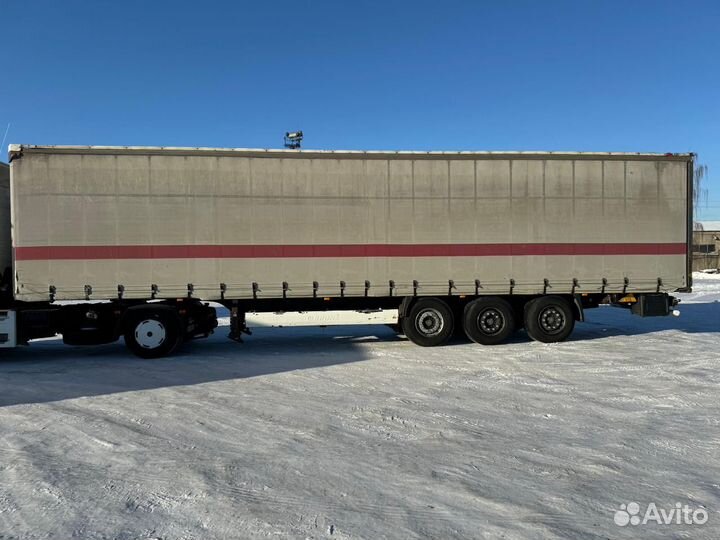 Полуприцеп шторно-бортовой Krone SD, 2008