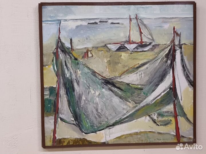 Соцреализм Павлоцкий В. Море, 5 картин, 50х60