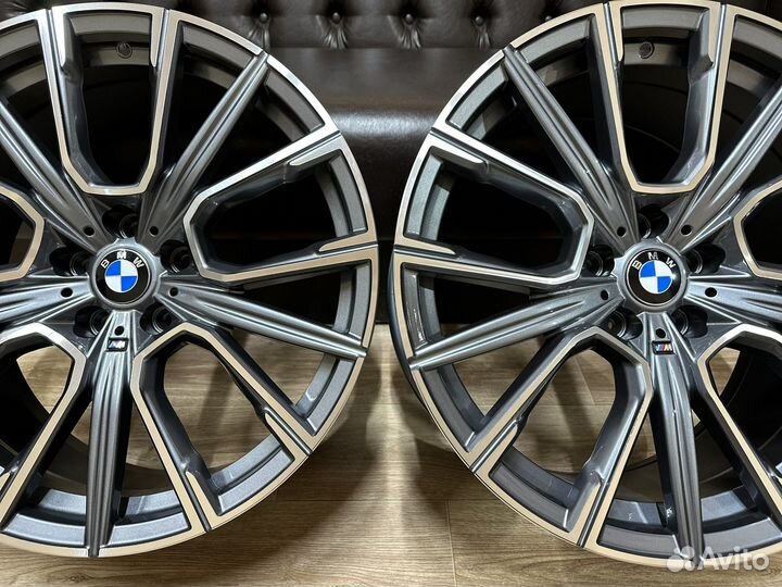 Разниширокие диски bmw G R19 5-112